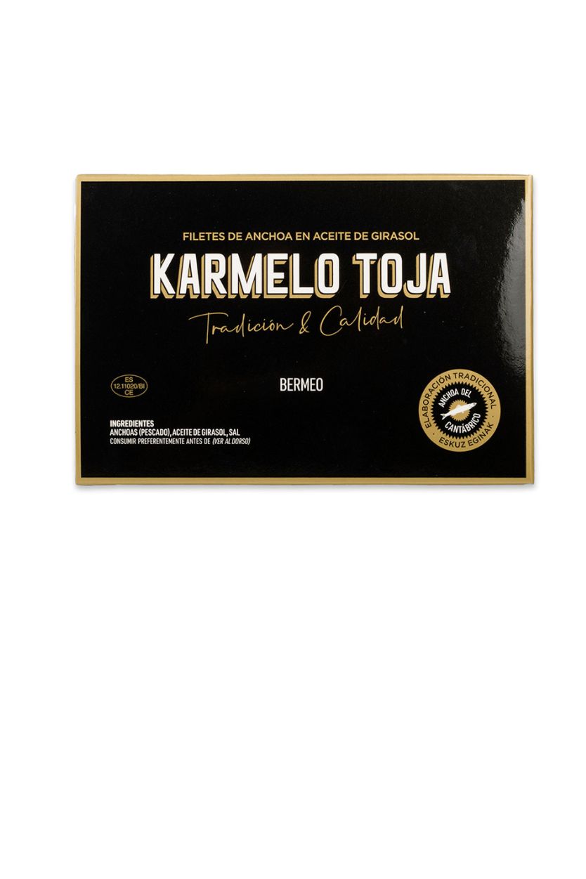 Anchoa Selecta Karmelo Toja formato XL 75gr y formato XXL 100gramos Premiun